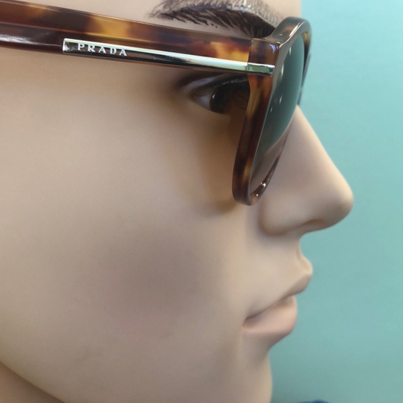 Prada SPR 09P 51-20 4BW-6S1 140 3N Light Havana Brown Gradient Unisex Sunglasses - Picture 9 of 12